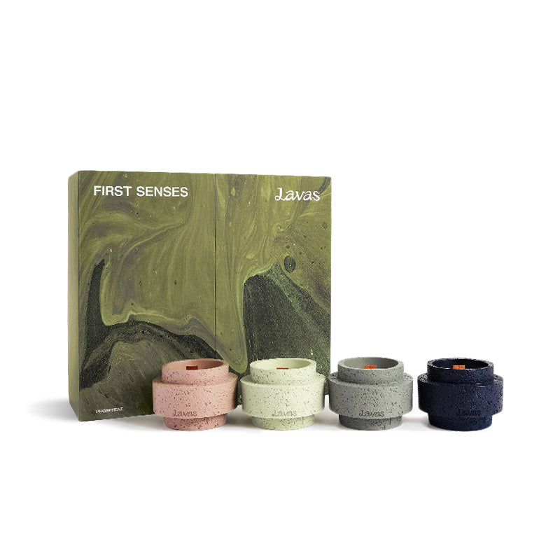 THE FIRST SENSES · Candle Gift Set — 100g×4
