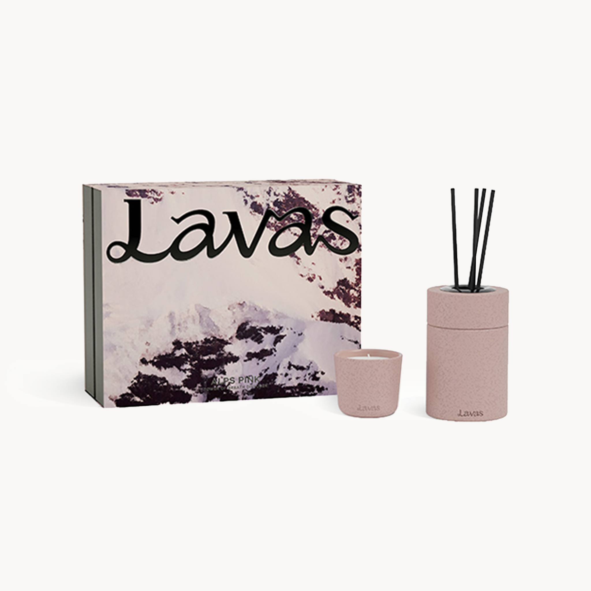 ALPS PINK · Reed Diffuser&Candle Gift Set
