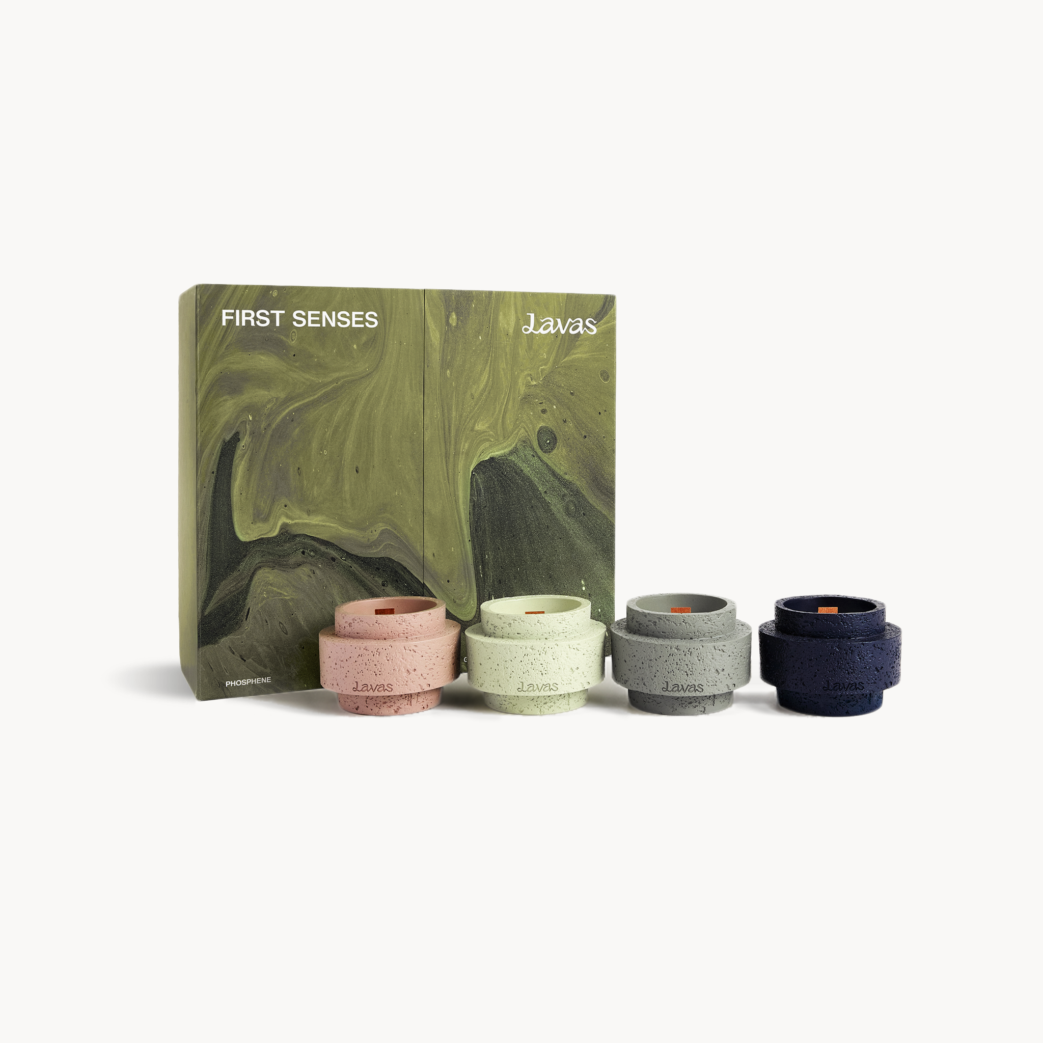 THE FIRST SENSES · Candle Gift Set — 100g×4