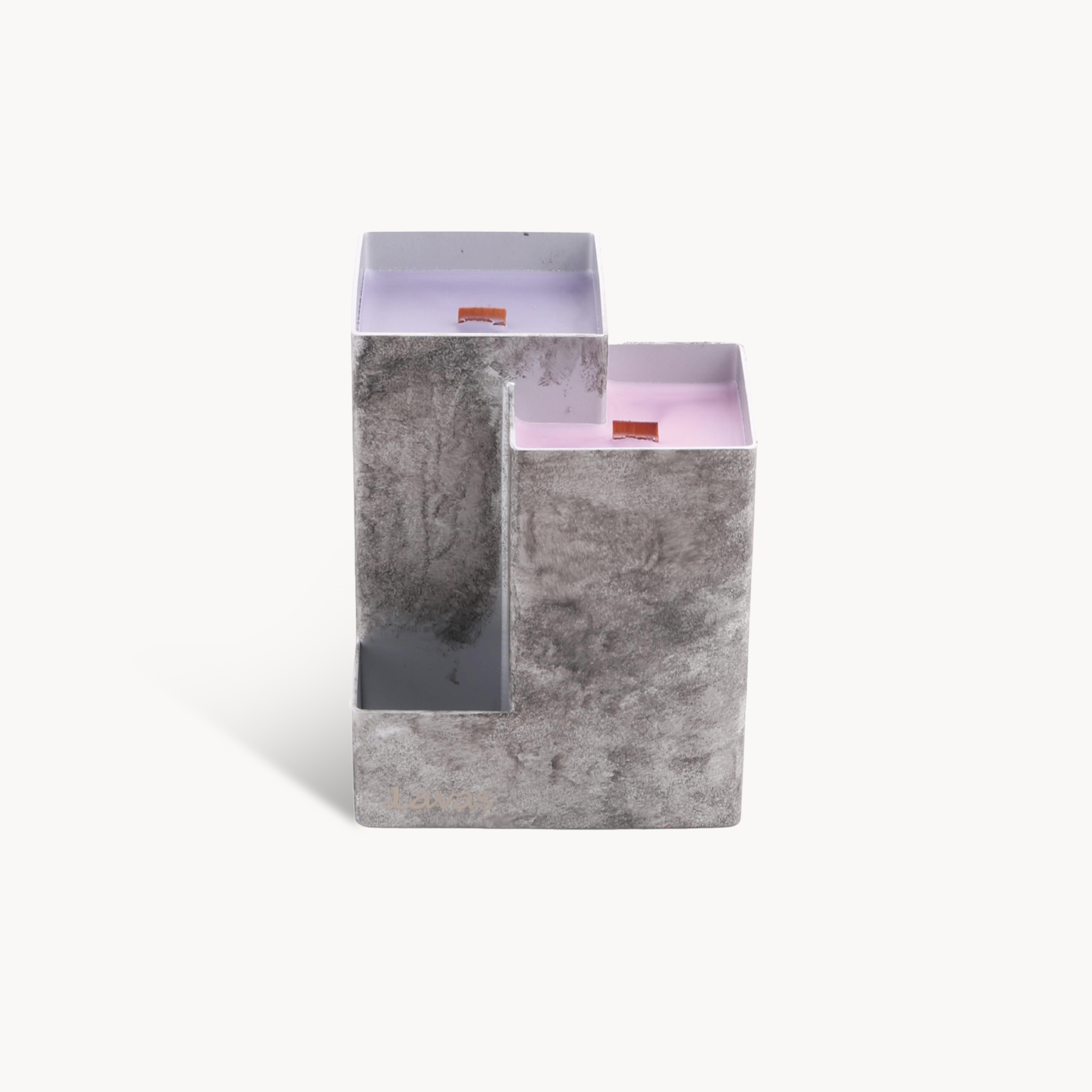 FINALE OF TIME · ALPS PINK · Two-Tone Candle — 525g